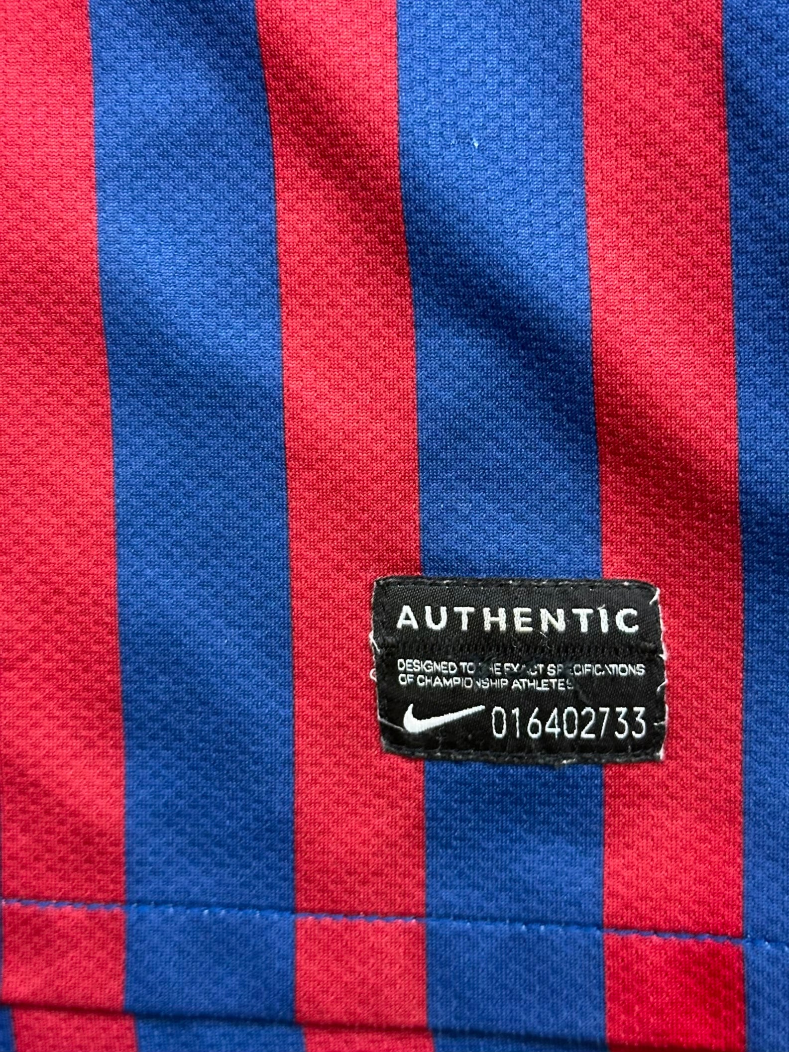 vintage Nike Fc Barcelona MESSI10 home jersey {S}