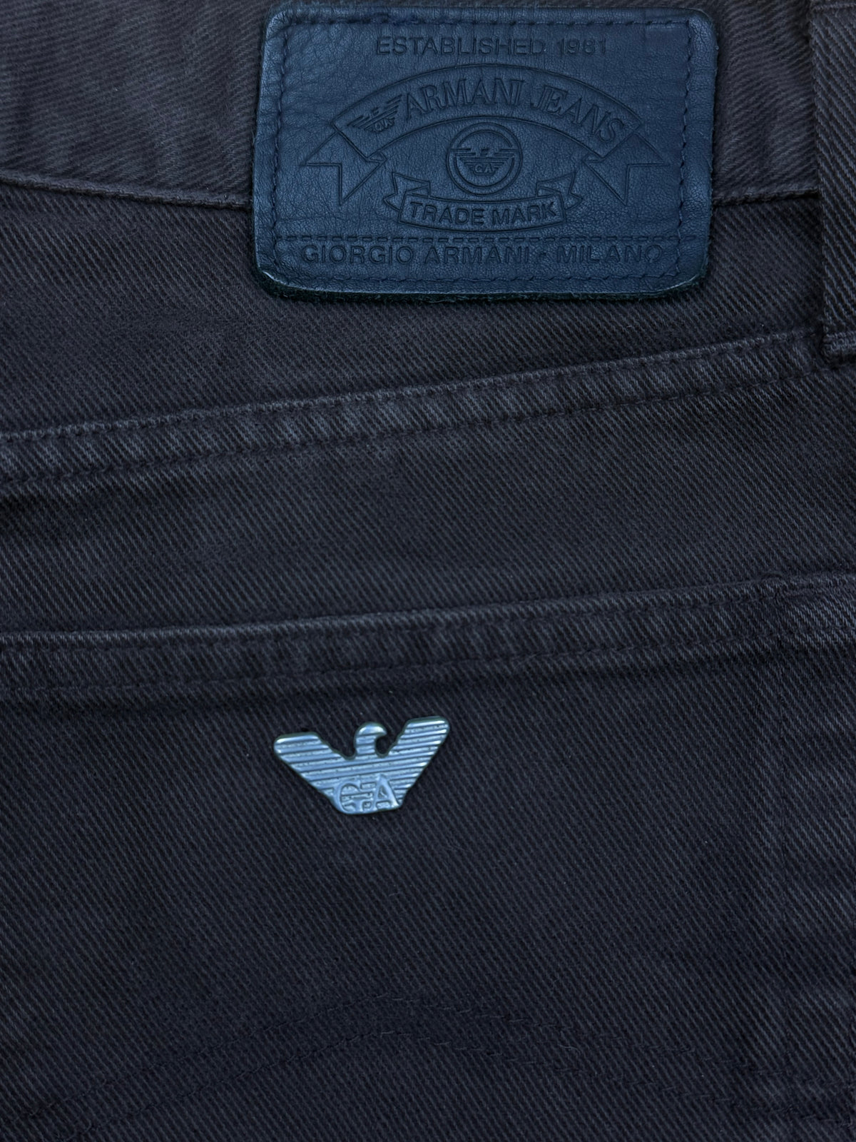 vintage Armani jeans {M}