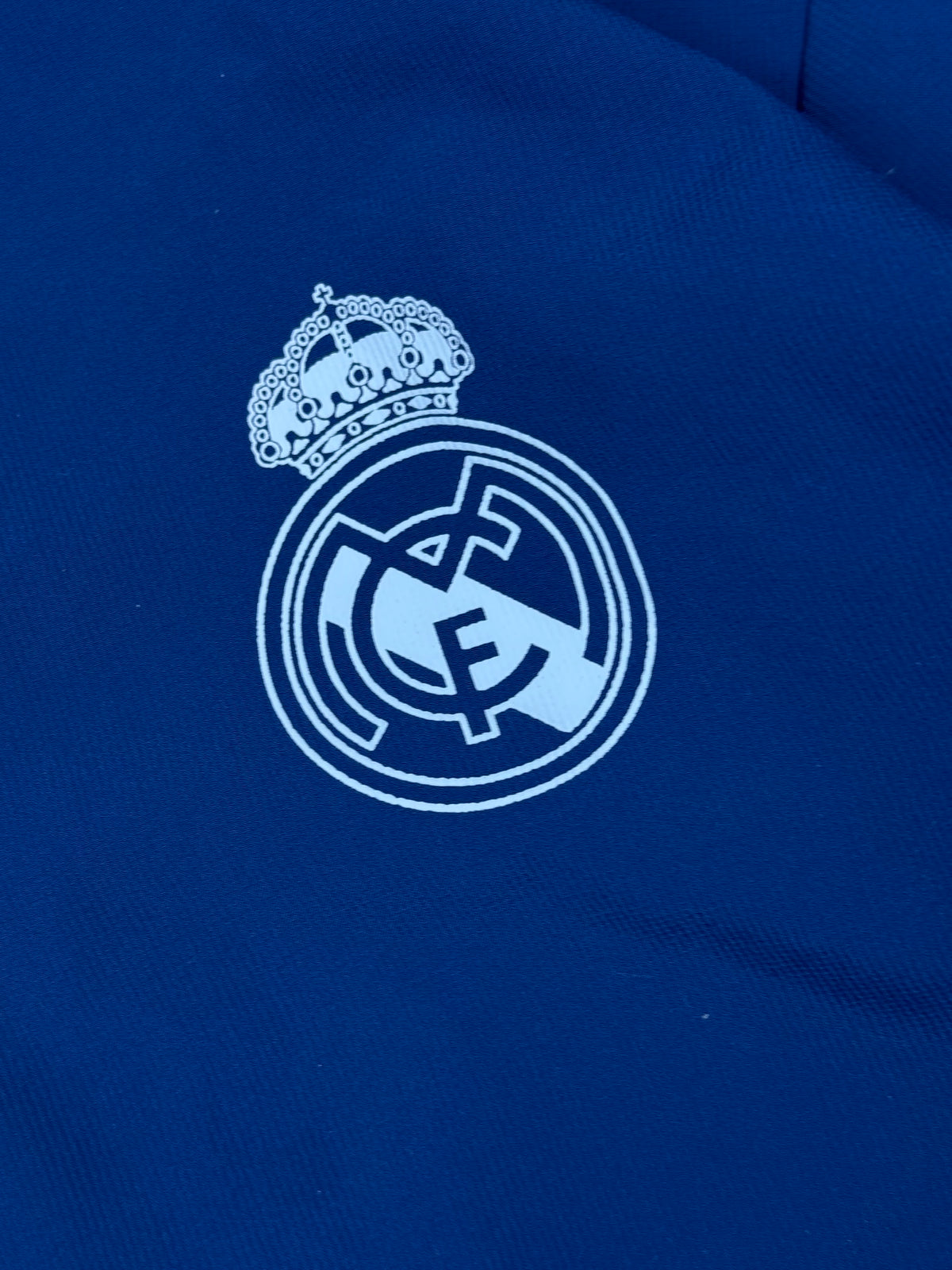 vintage Adidas Real Madrid windbreaker {L}