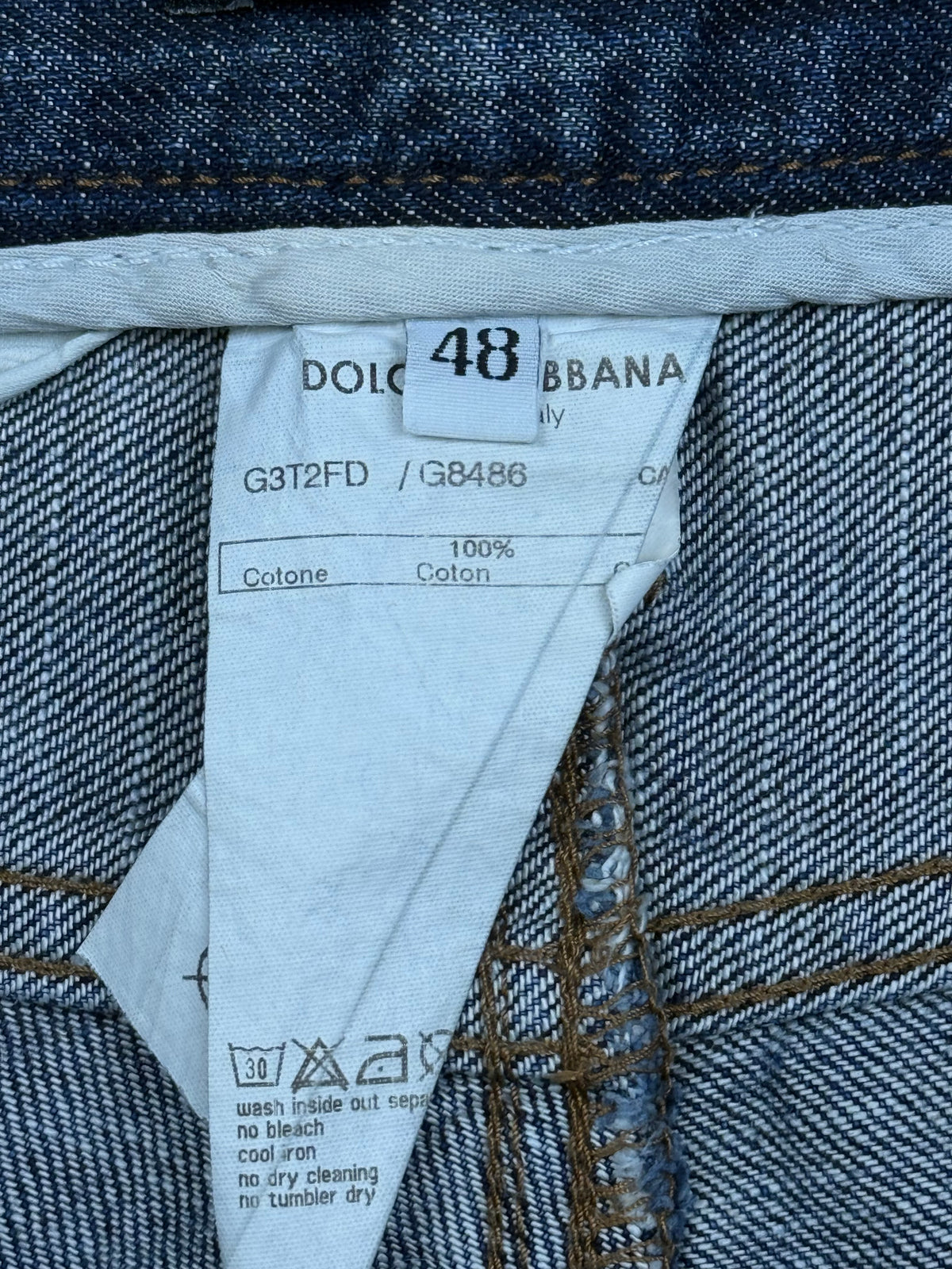 vintage Dolce & Gabbana jeans