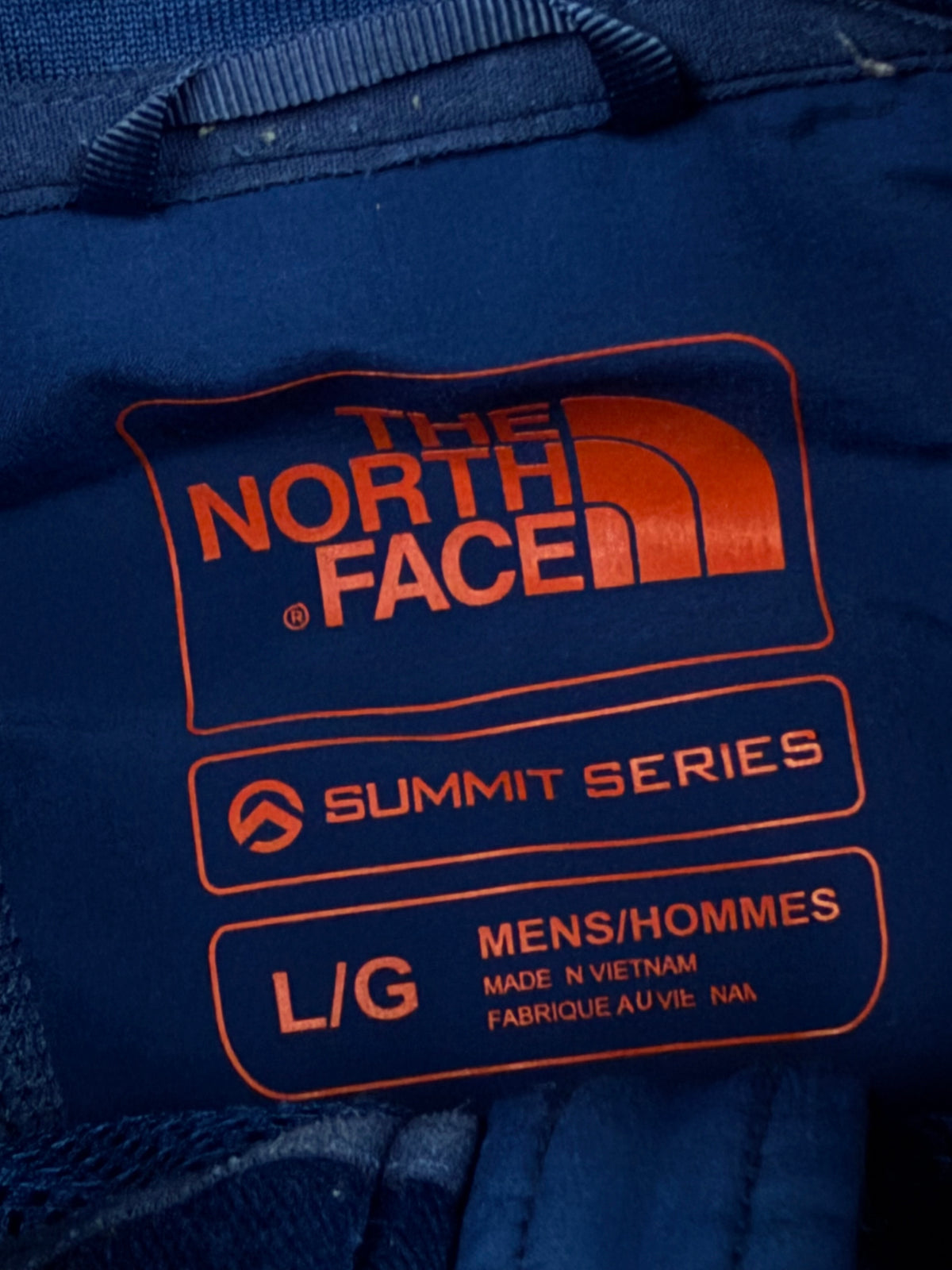 vintage The North Face softshelljacket {L}