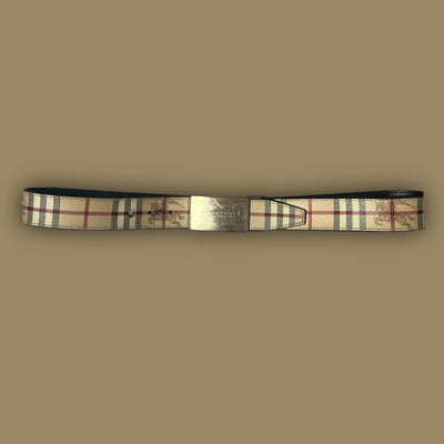 vintage Burberry belt