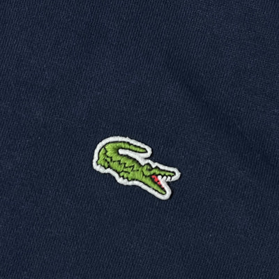 navyblue Lacoste sweatjacket {S}