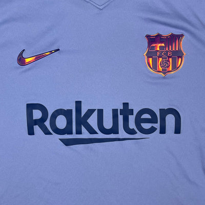 purple Nike Fc Barcelona 2020-2021 away jersey {M}