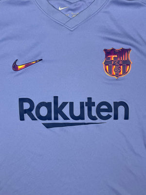 purple Nike Fc Barcelona 2020-2021 away jersey {M}