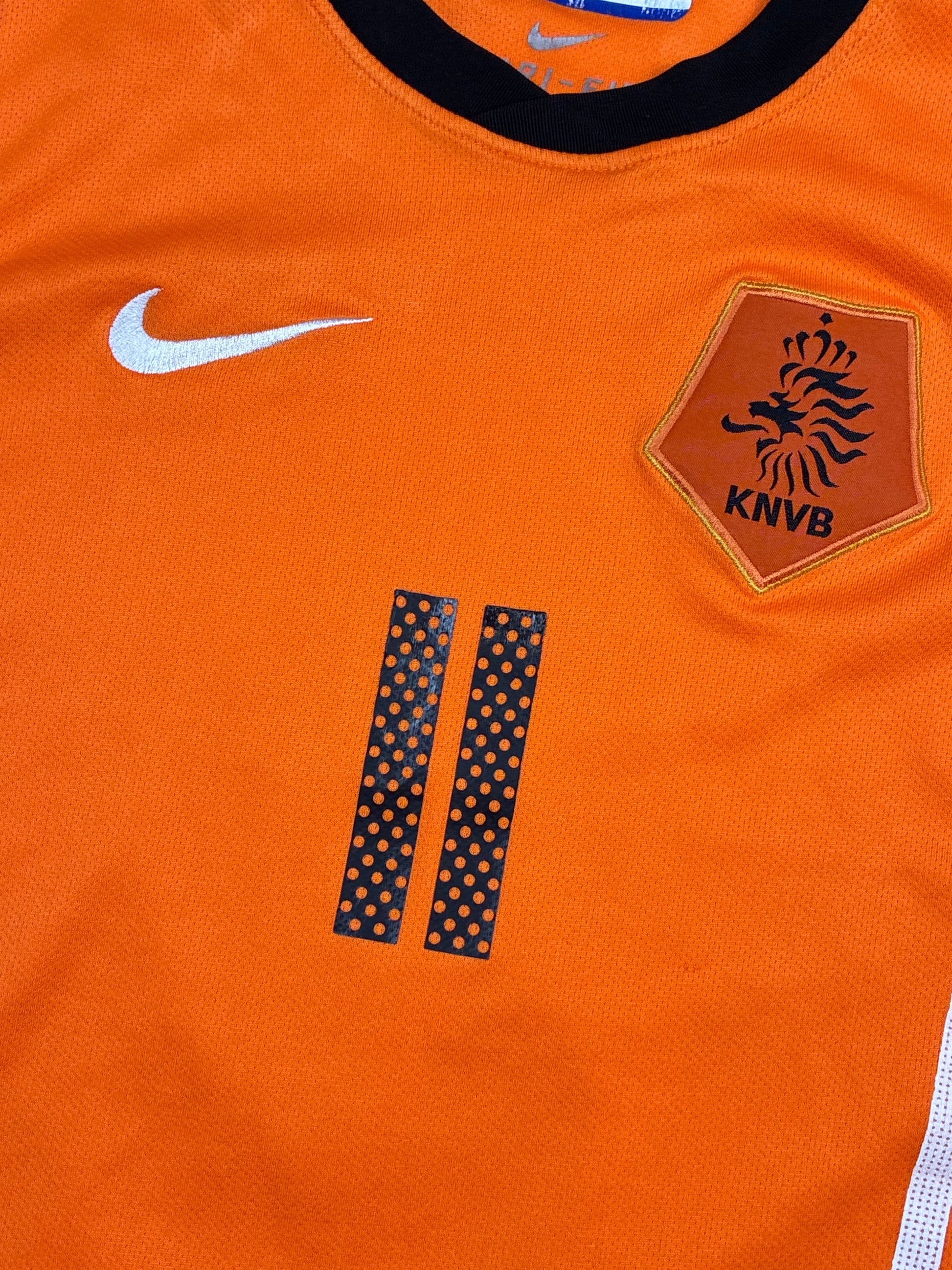vintage Nike Netherlands ROBBEN10 home jersey {S}