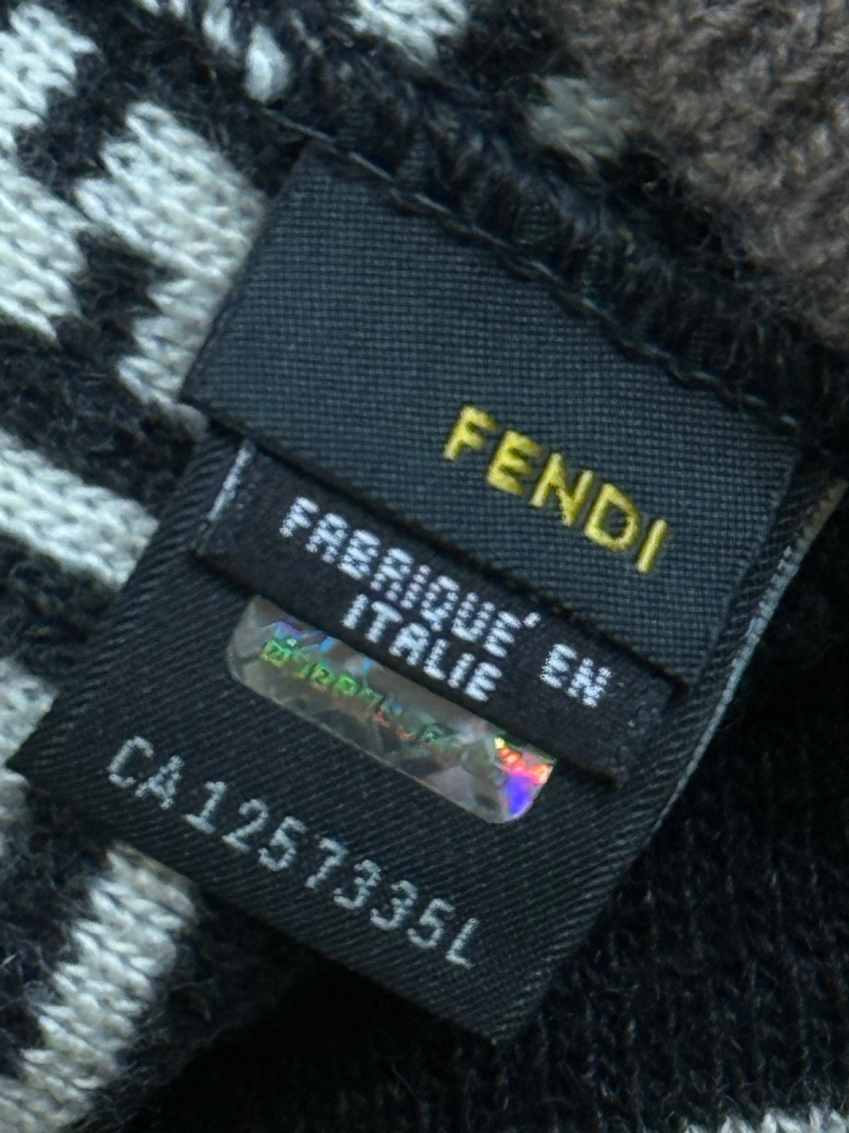 vintage Fendi beanie