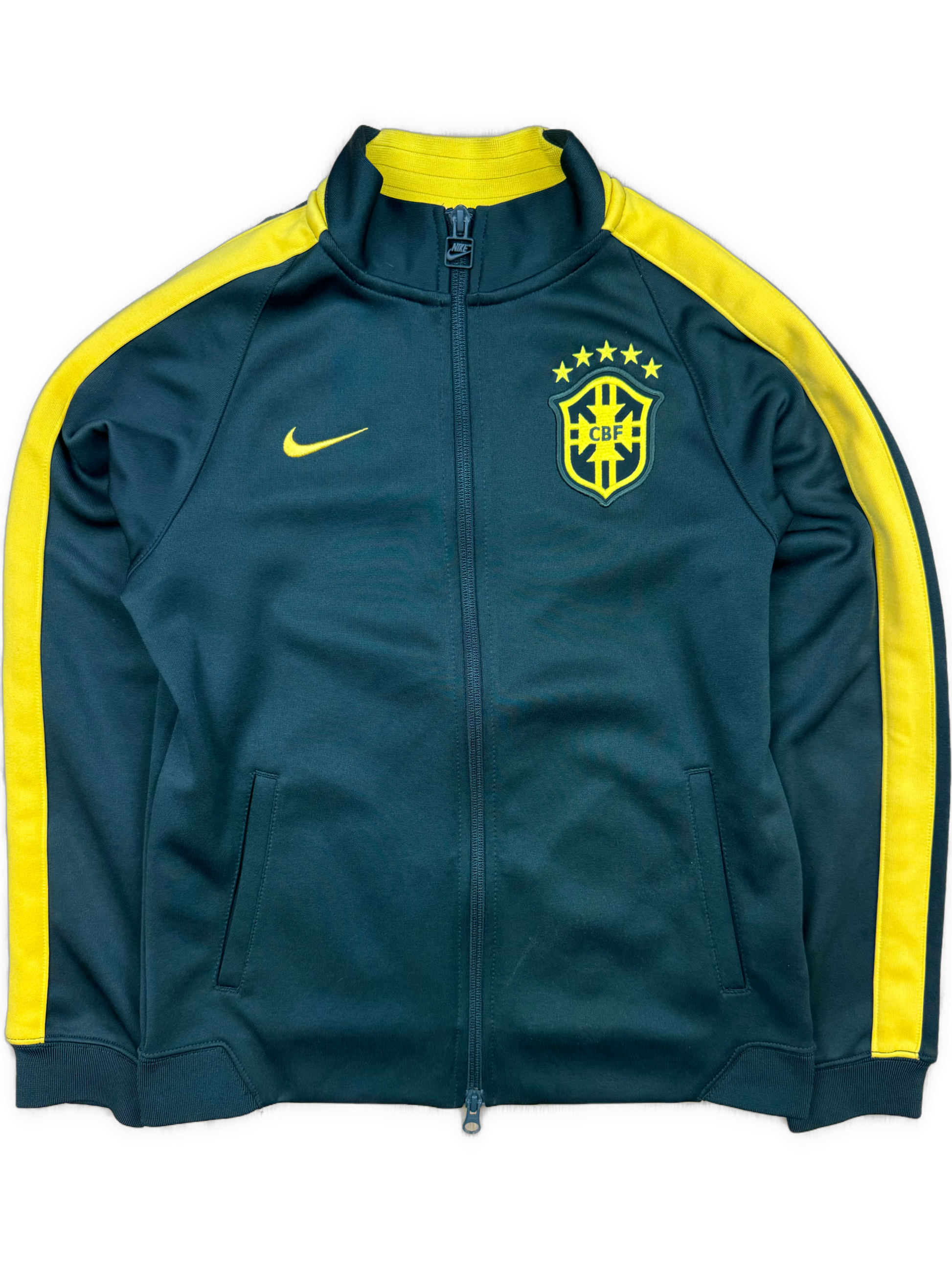 vintage Nike Brasil trackjacket {XS}