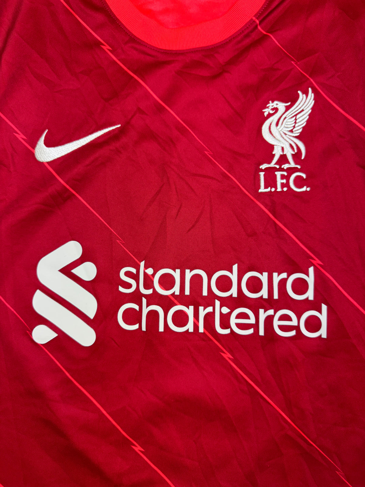 red Nike Fc Liverpool M.SALAH11 home jersey {S}