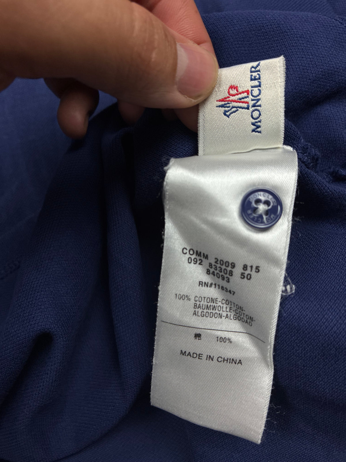 vintage Moncler polo {S}