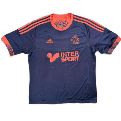 vintage Adidas Olympique Marseille away jersey {M}