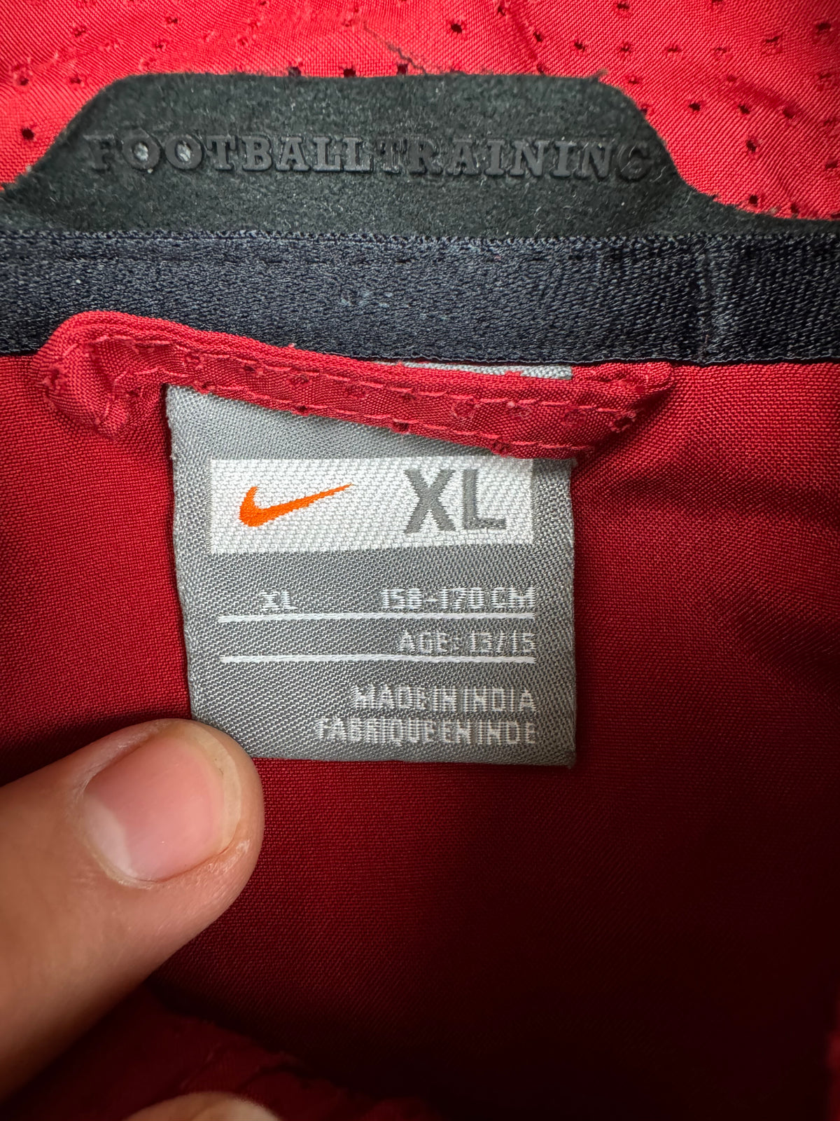 vintage Nike Manchester United windbreaker {S}