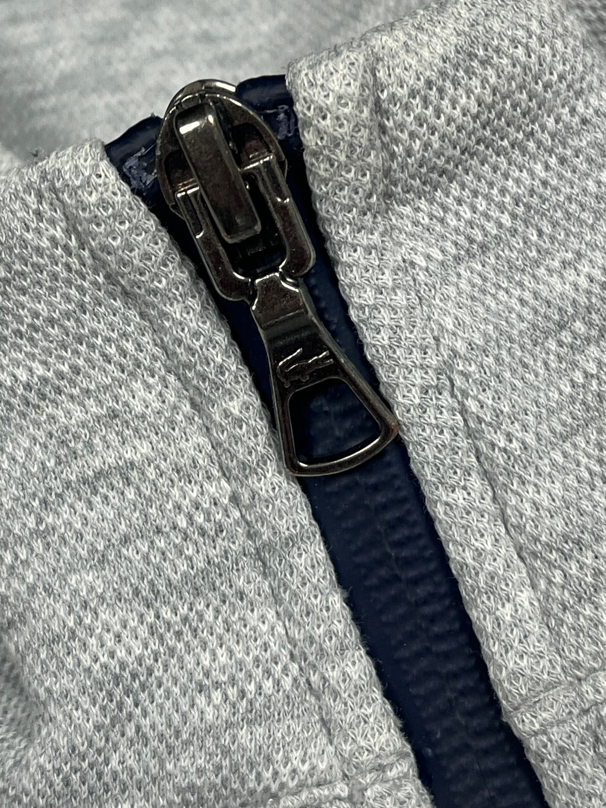 grey Lacoste trackjacket {S}