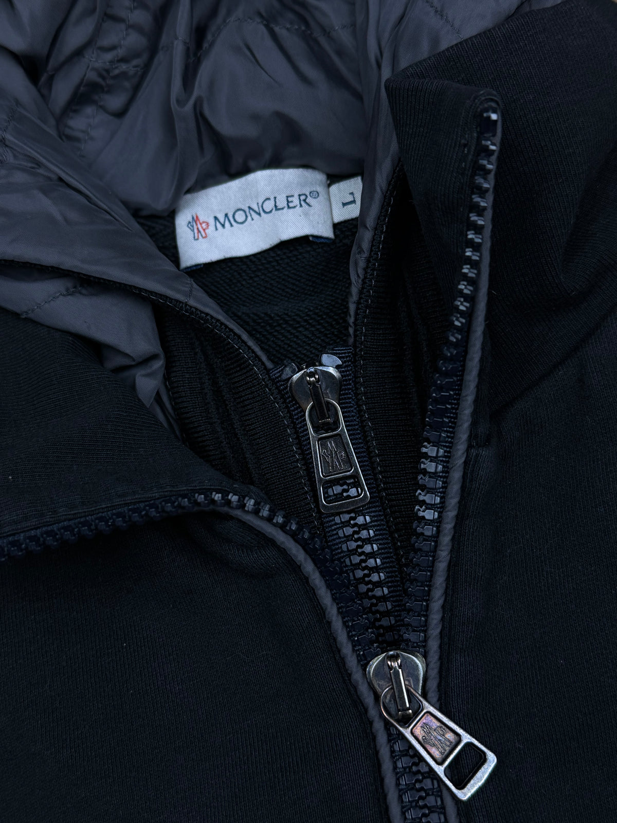 vintage Moncler sweatjacket {L}