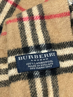 vintage Burberry scarf