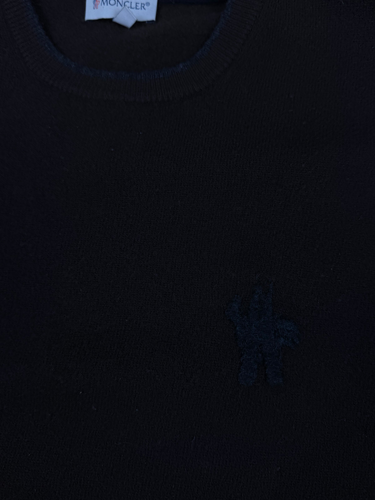 vintage Moncler knittedsweater {L}