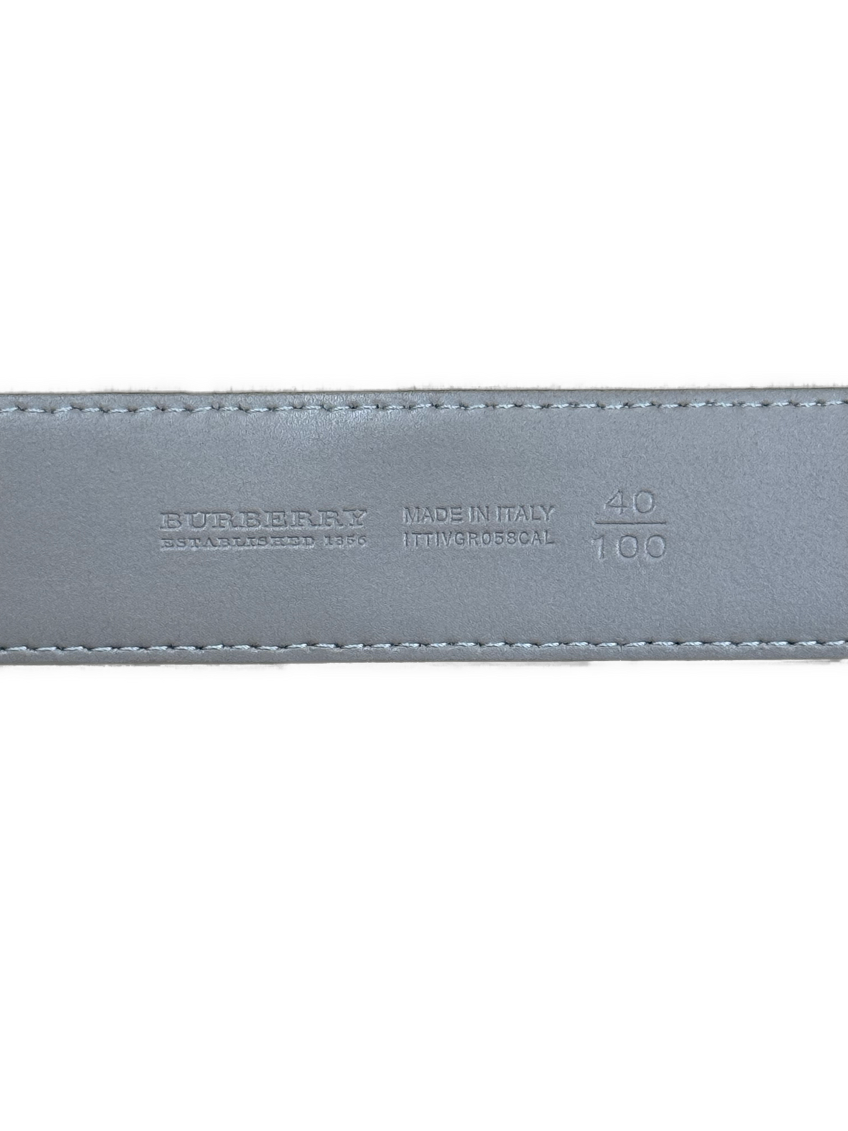 vintage Burberry belt