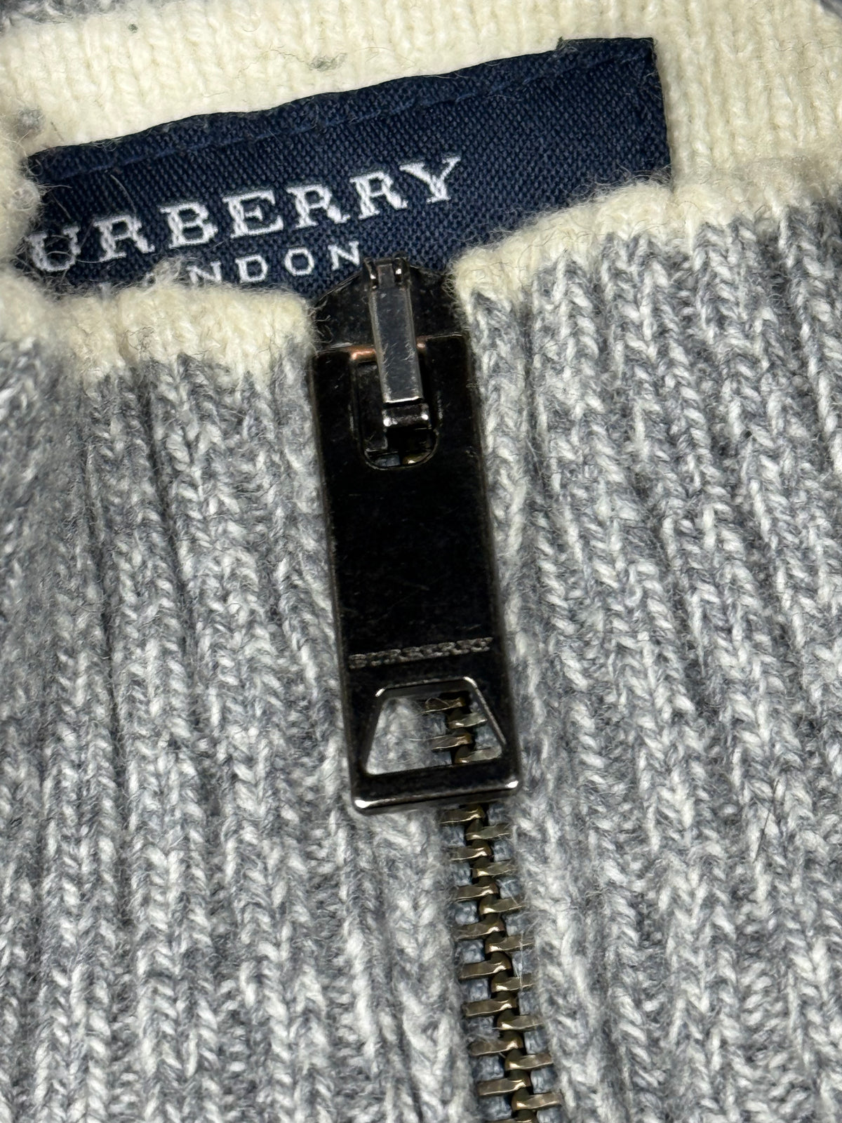 vintage Burberry sweatjacket