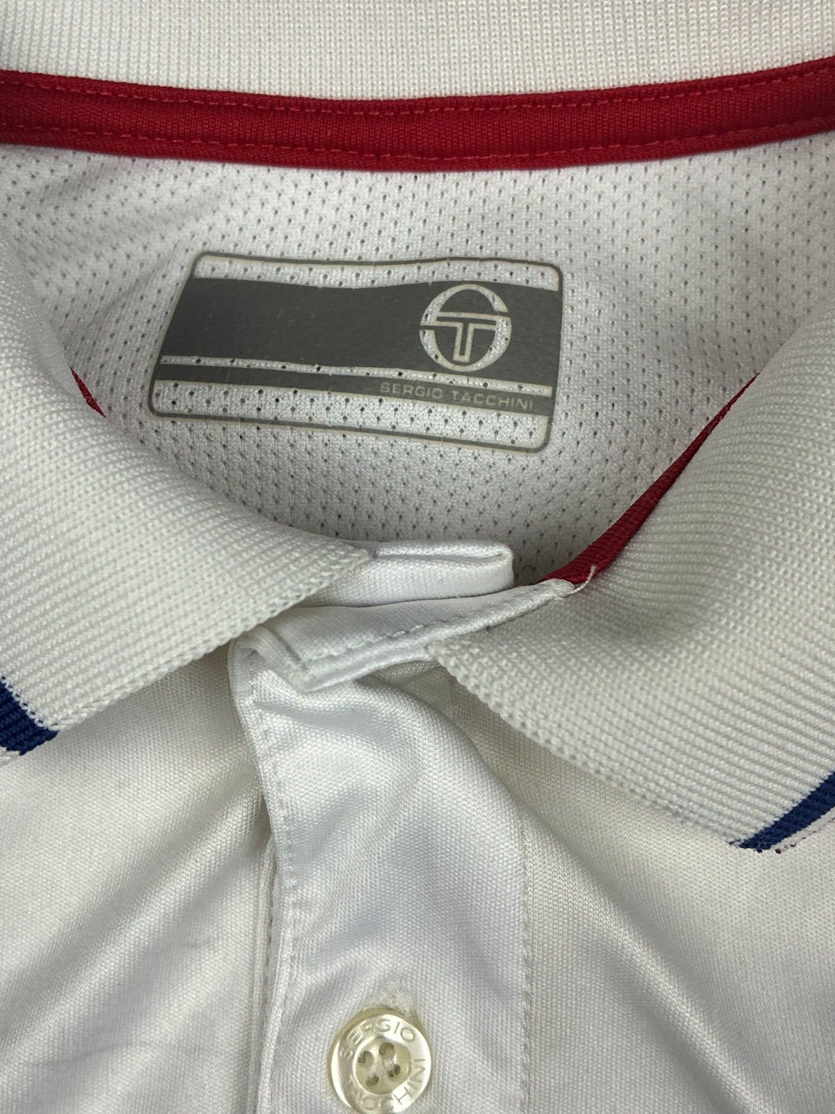 vintage Sergio Tacchini polo {L}