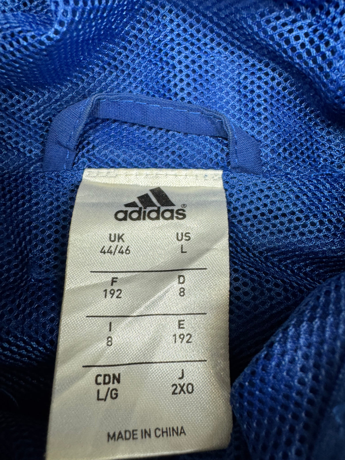 vintage Adidas Fc Chelsea windbreaker {L}