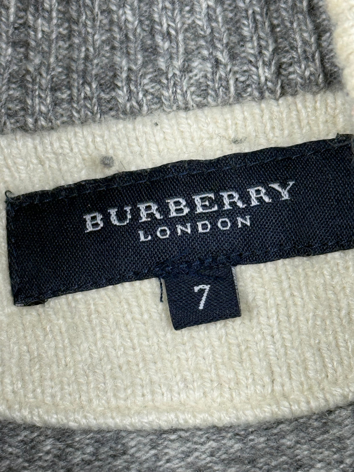 vintage Burberry sweatjacket
