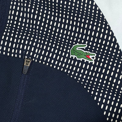 navyblue Lacoste windbreaker {XS}
