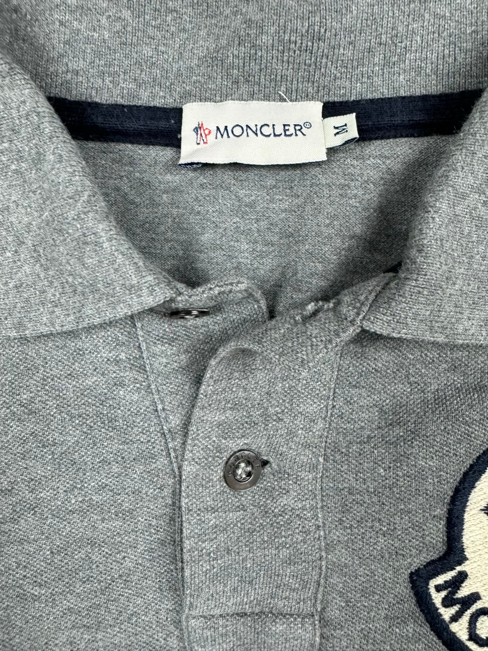 vintage Moncler polo long {S}