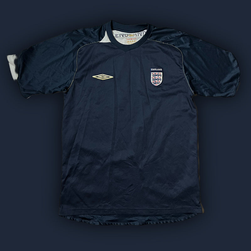 vintage Umbro England trainingsjersey {L}
