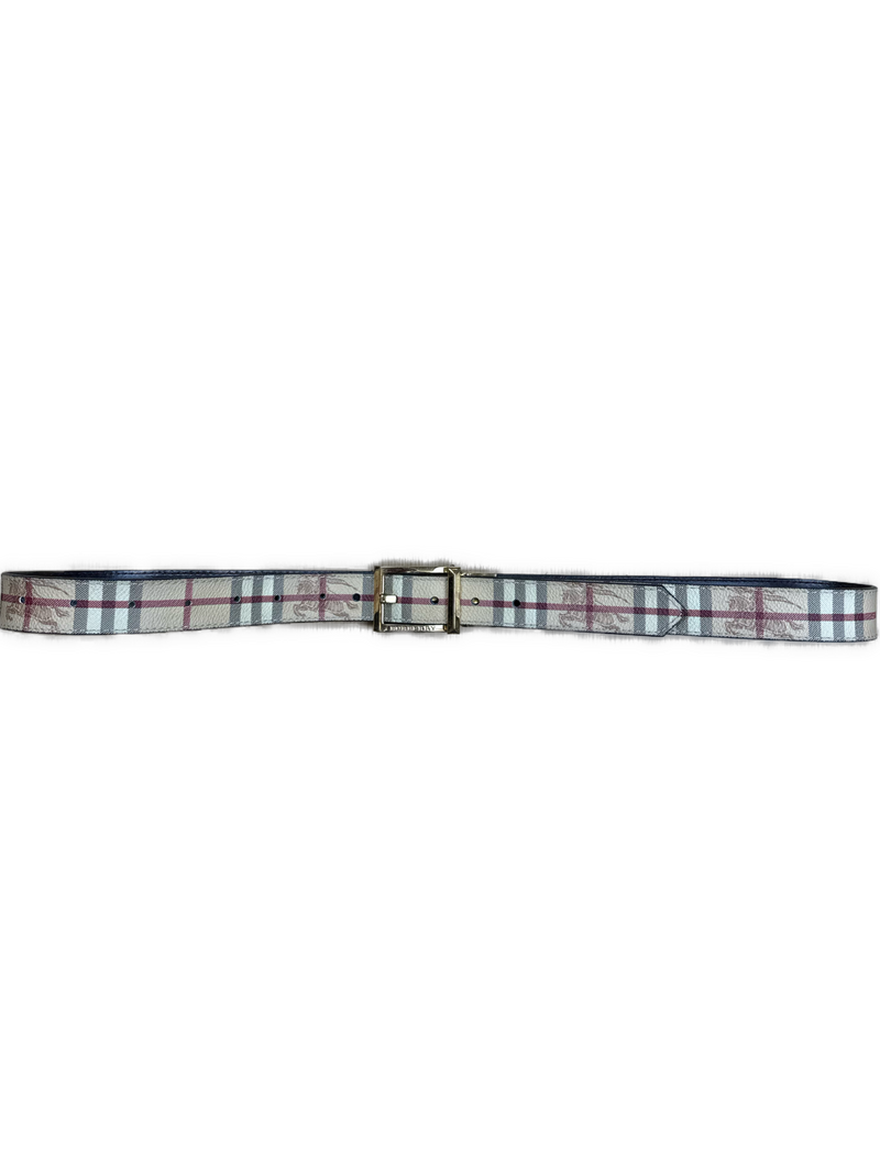 vintage Burberry belt