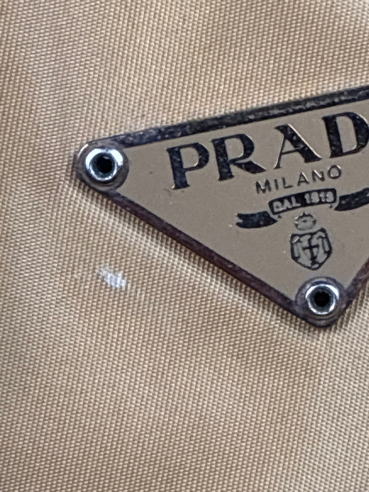 vintage Prada shopper