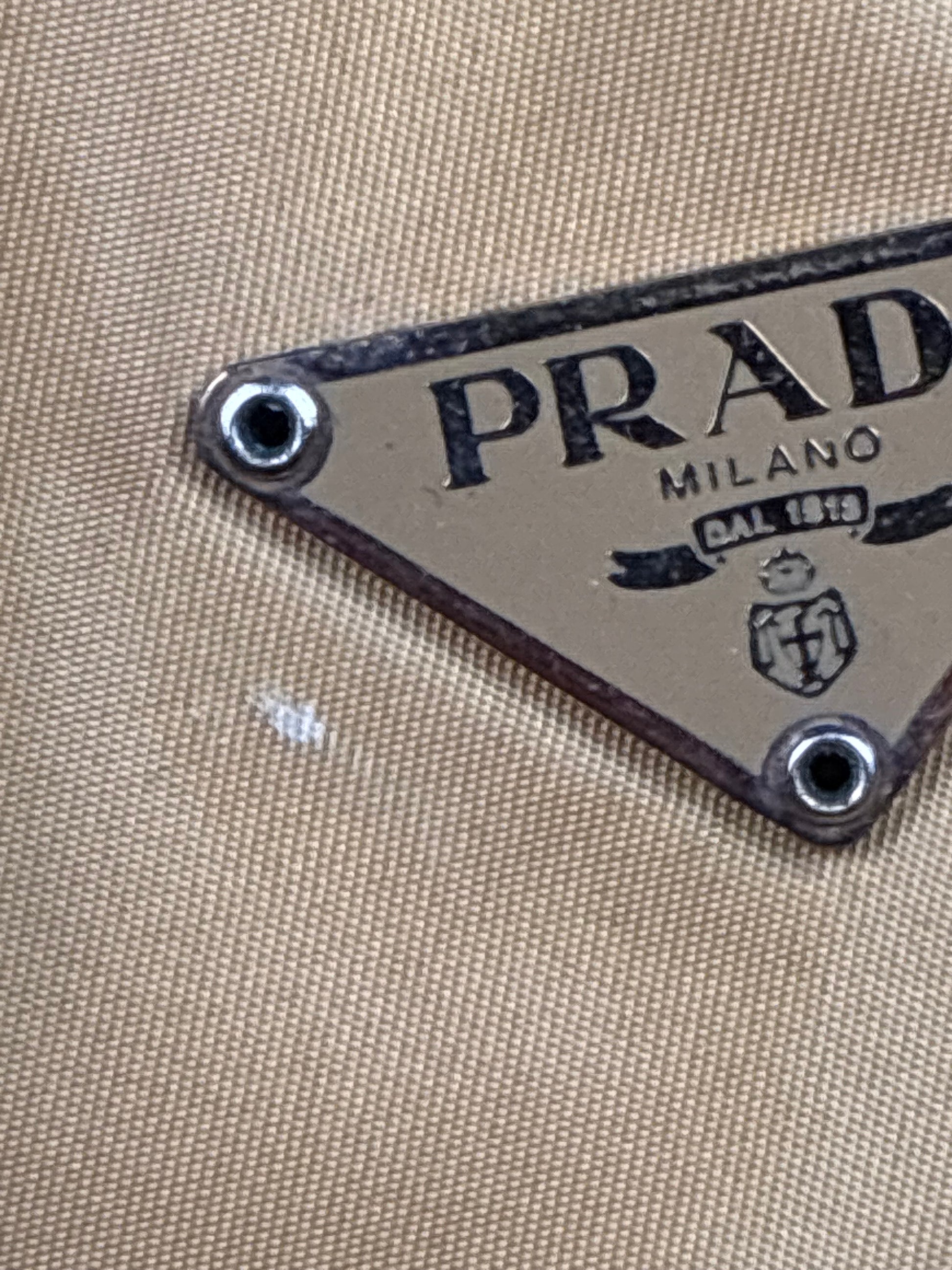 vintage Prada shopper