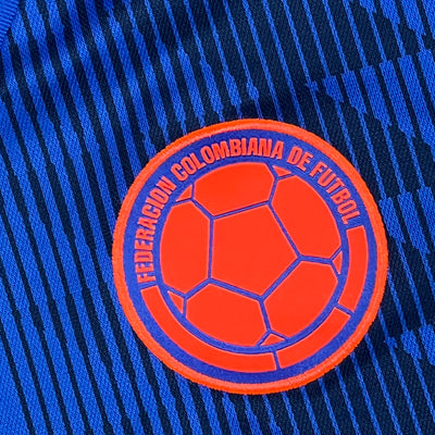 blue Adidas Colombia 2018 away jersey {XS}