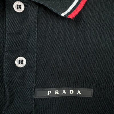 black Prada polo {S}