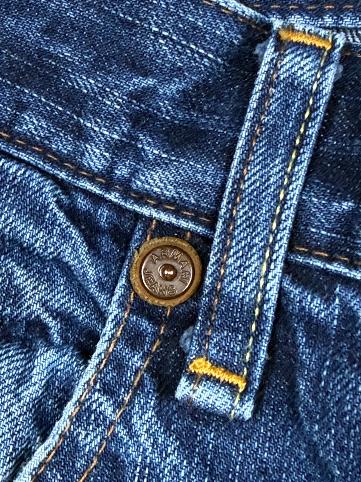 vintage Armani jeans {S}