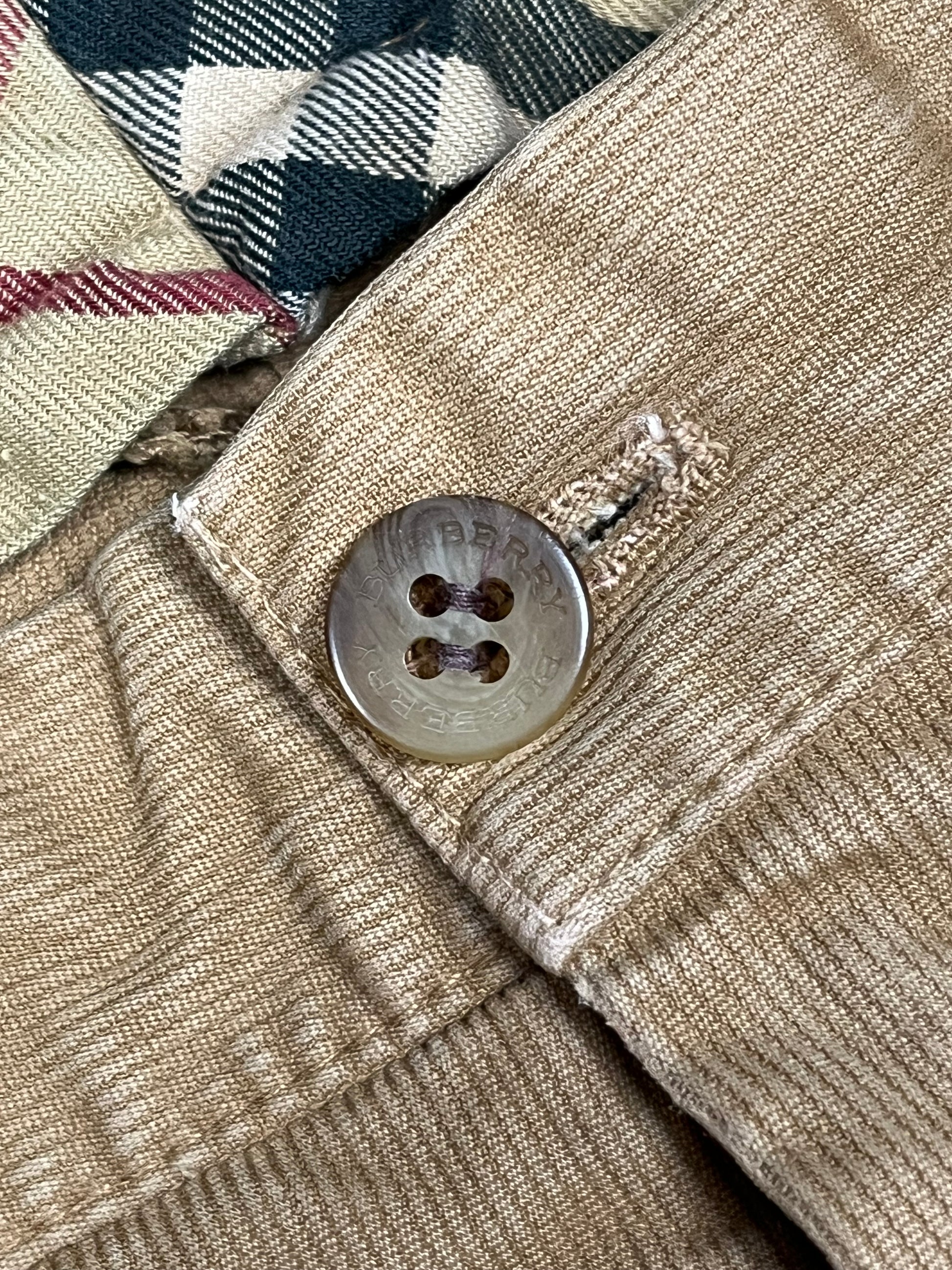 vintage Burberry cordpants {XL}
