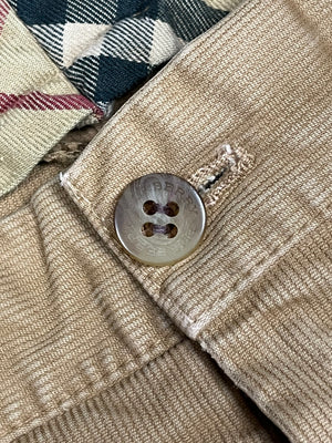 vintage Burberry cordpants {XL}