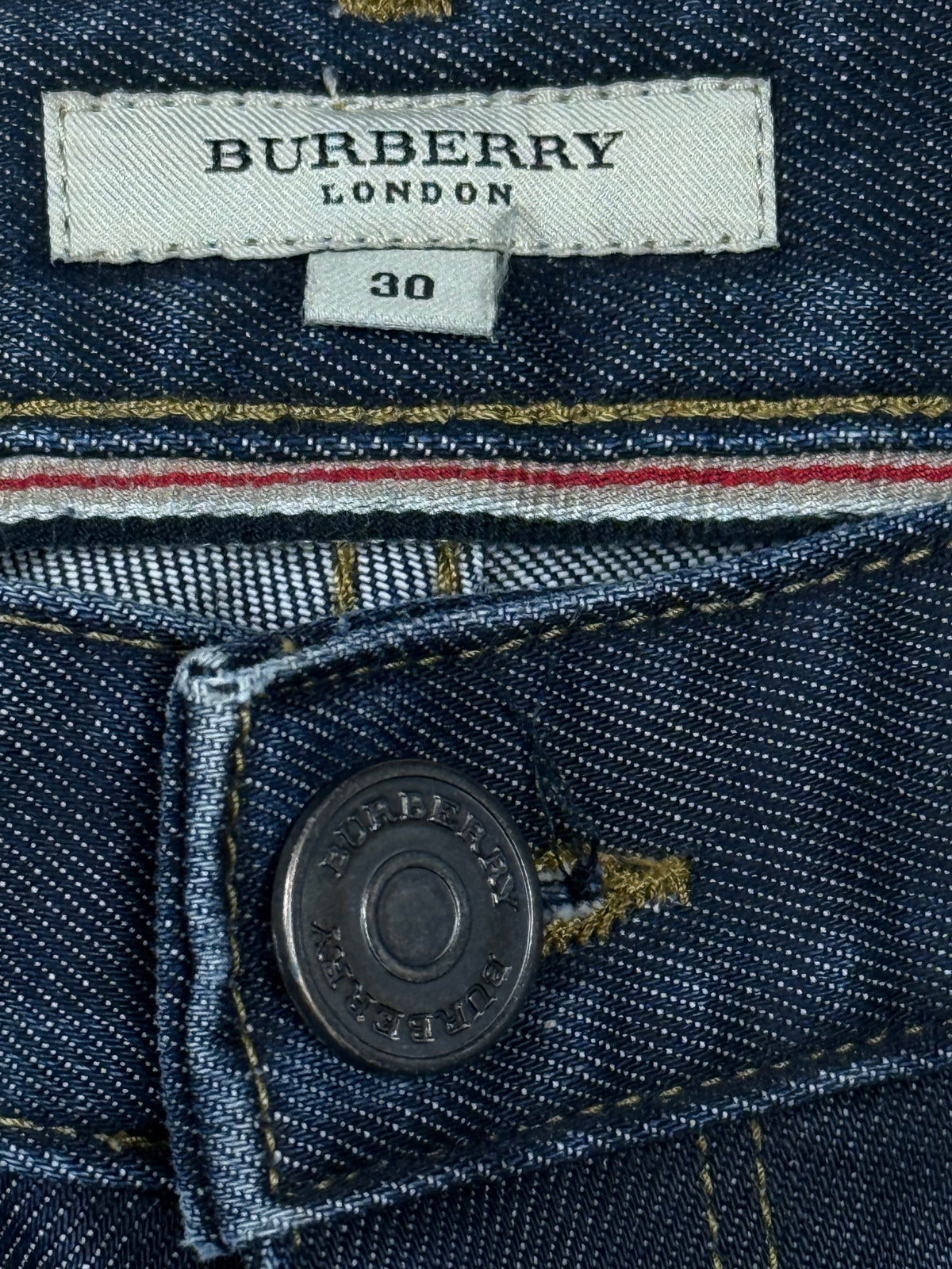 vintage Burberry jeans {S}