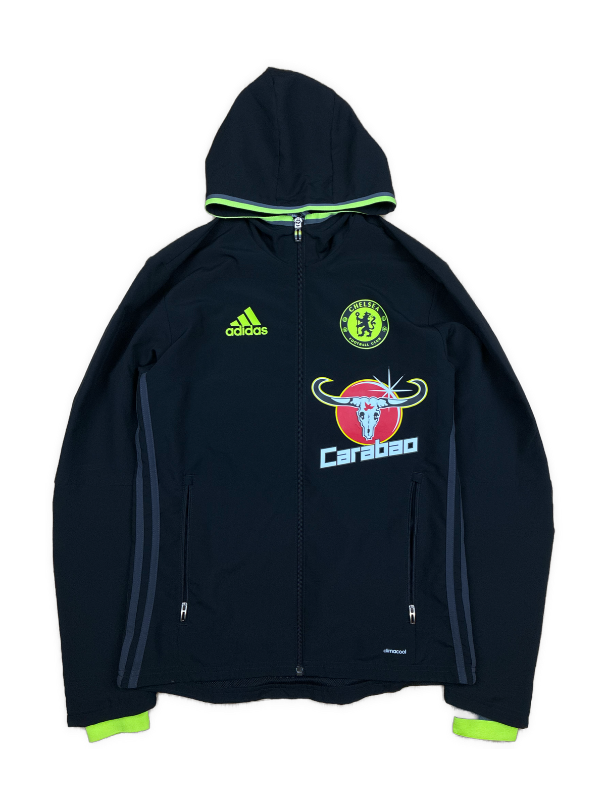 black Adidas Fc Chelsea windbreaker {S}