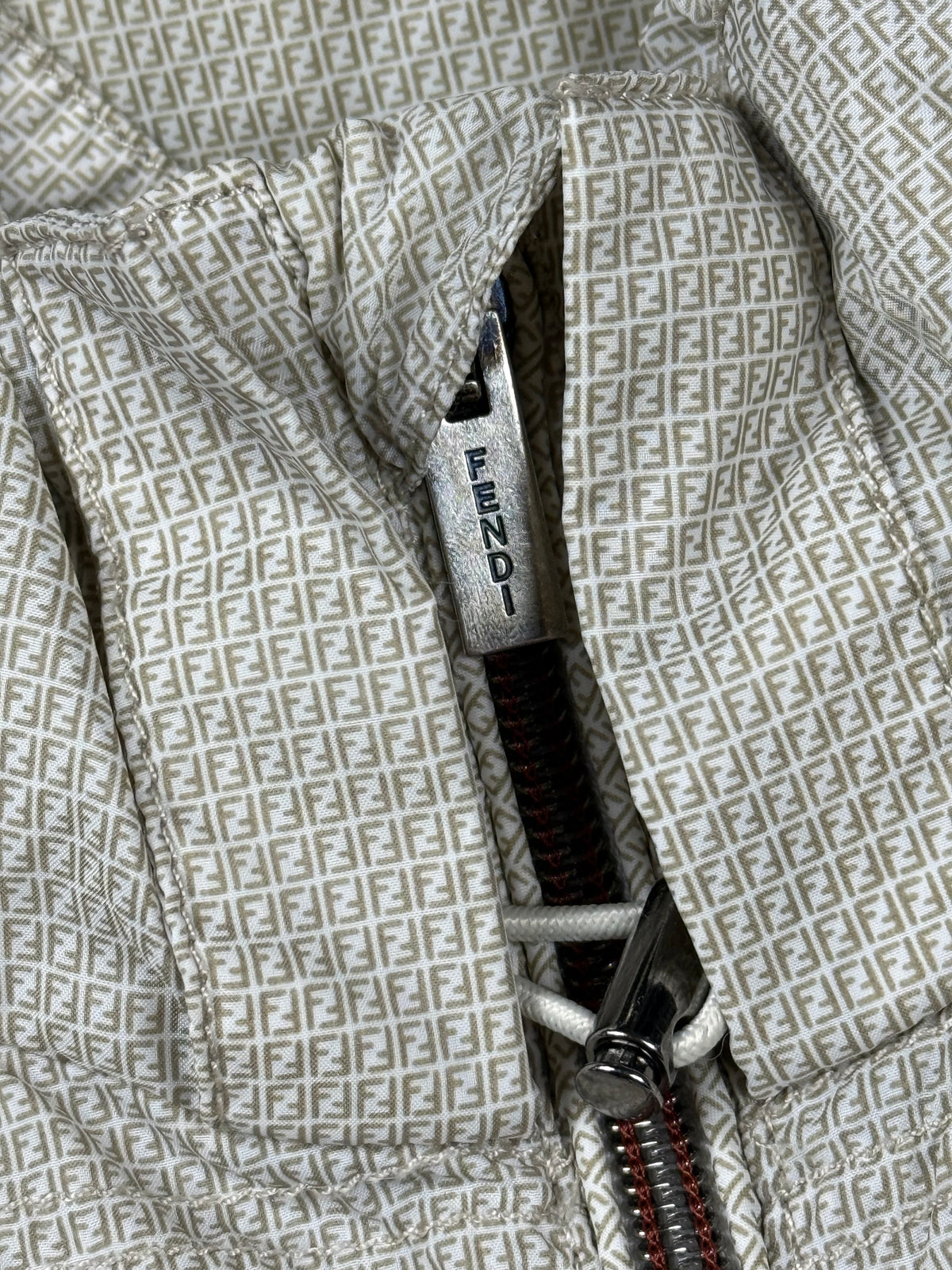 vintage Fendi monogram windbreaker {S}