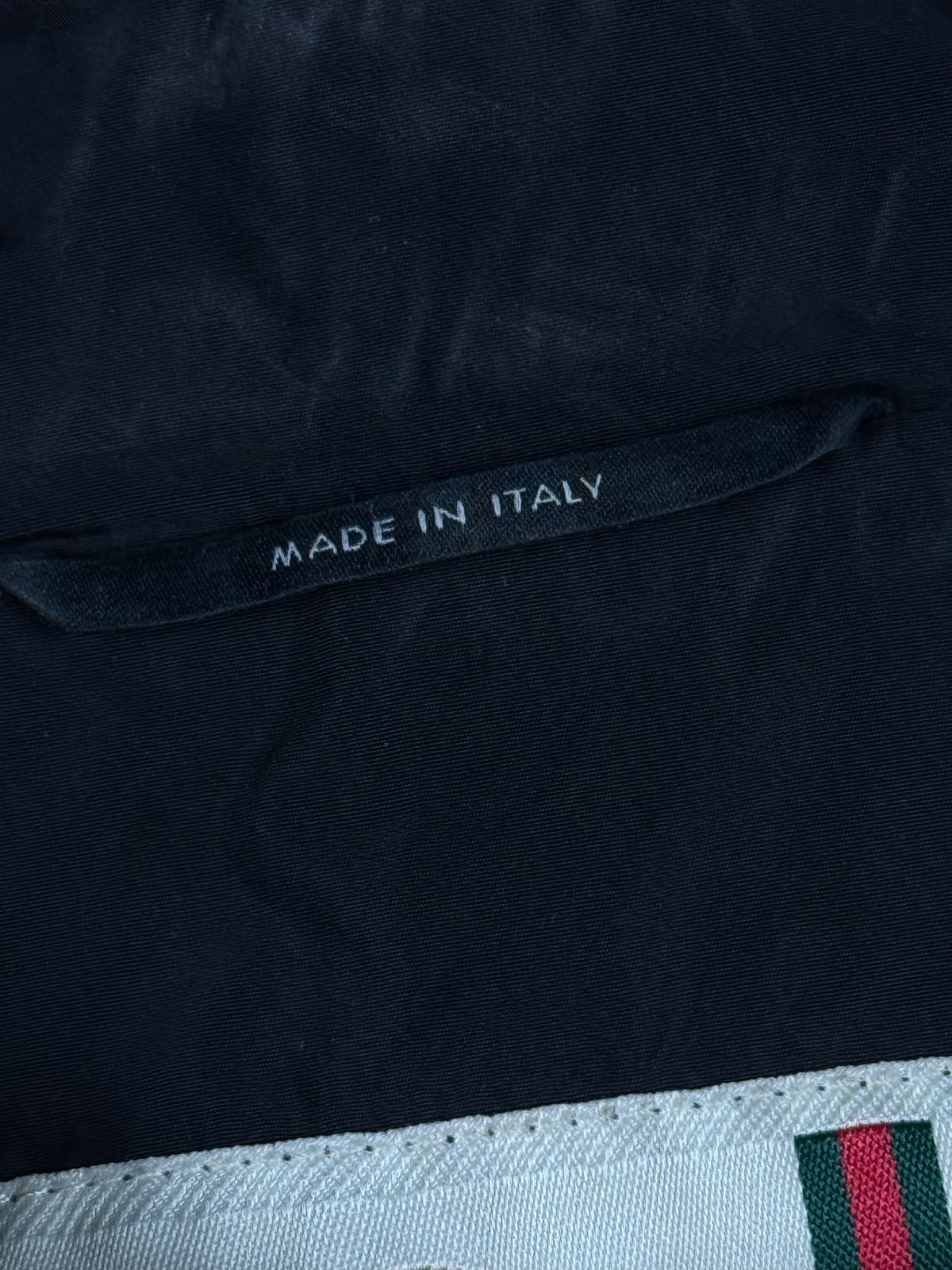vintage black Gucci windbreaker