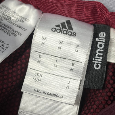 red Adidas Fc Bayern Munich trackpants {M}