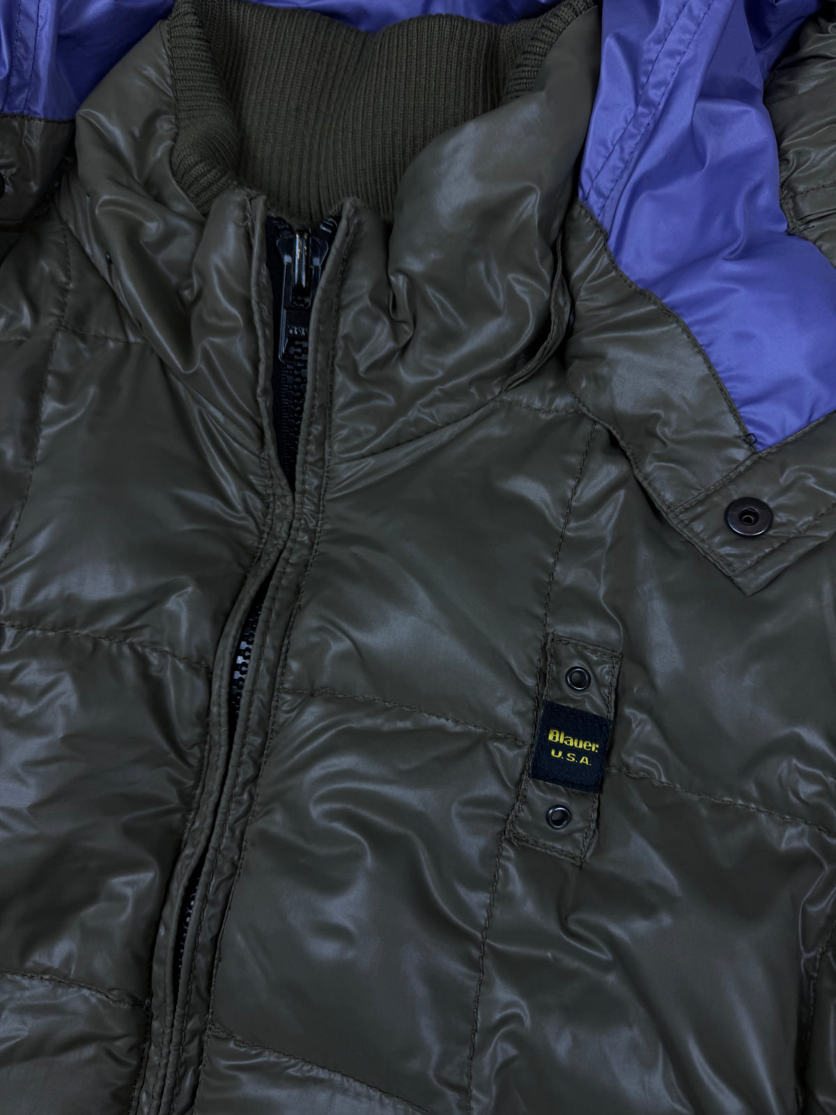 vintage Blauer winterjacket {XL}