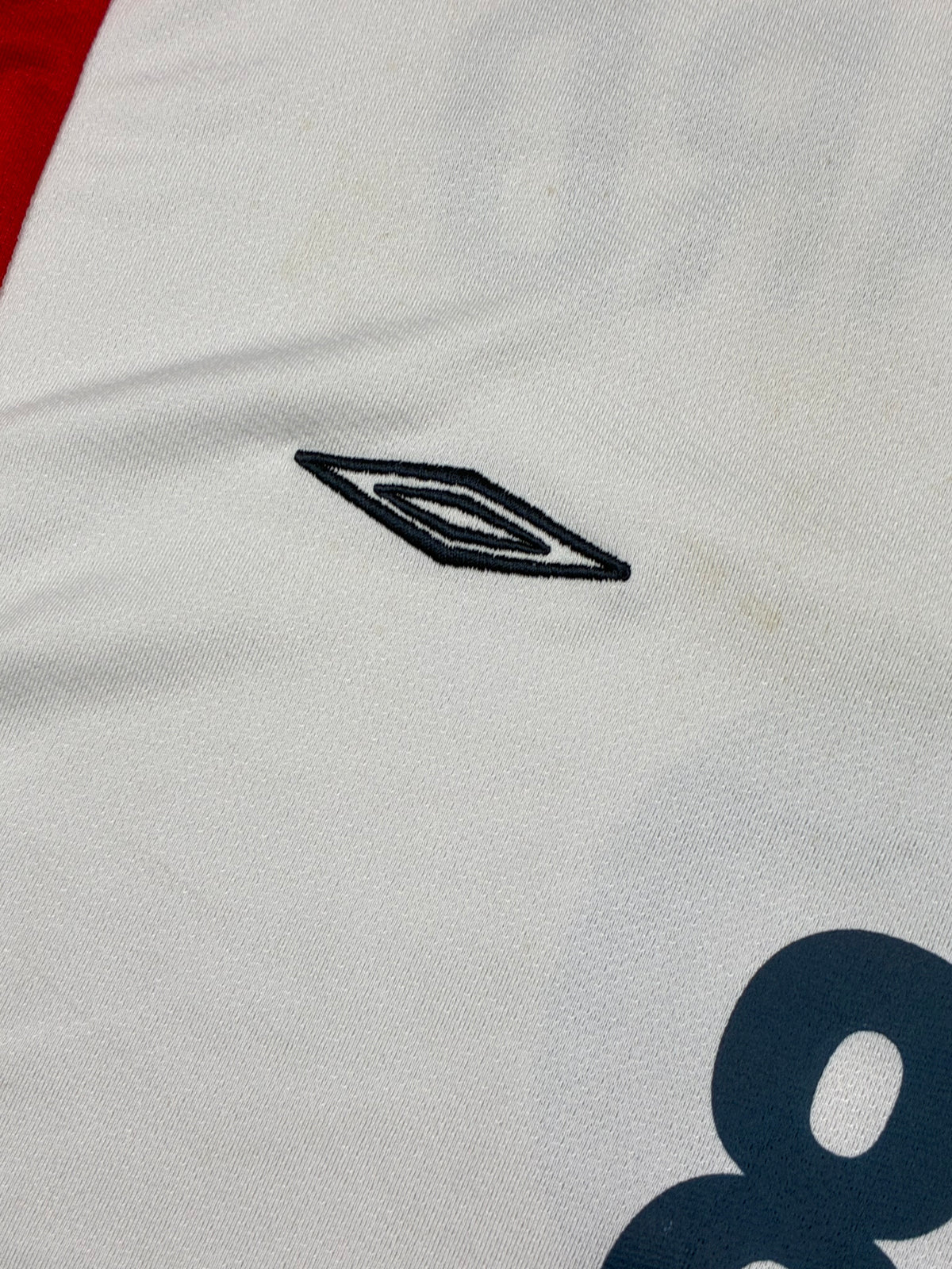 vintage Umbro England LAMPARD8 home jersey {M}