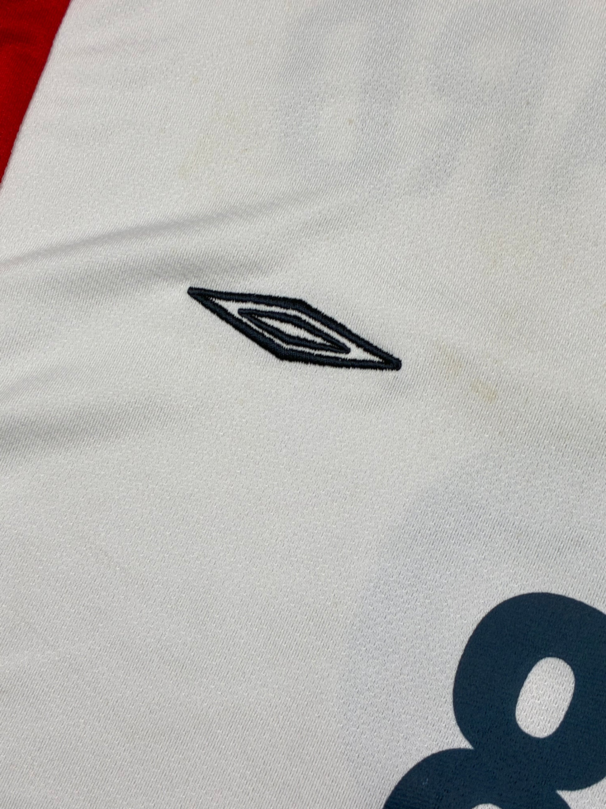 vintage Umbro England LAMPARD8 home jersey {M}