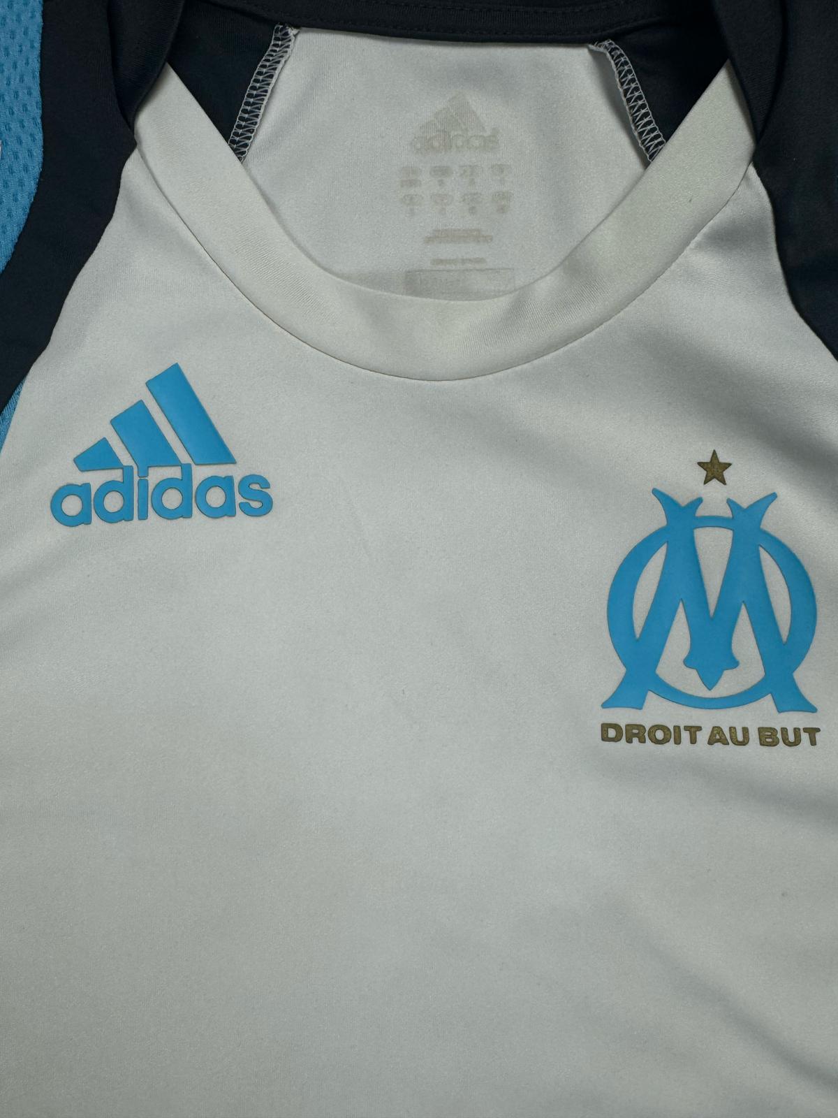 vintage Adidas Olympique Marseille trainingjersey {S}