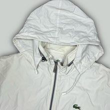 Load image into Gallery viewer, white Lacoste windbreaker {L}
