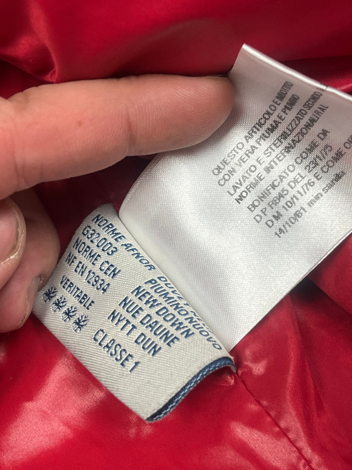 vintage Moncler winterjacket {S}