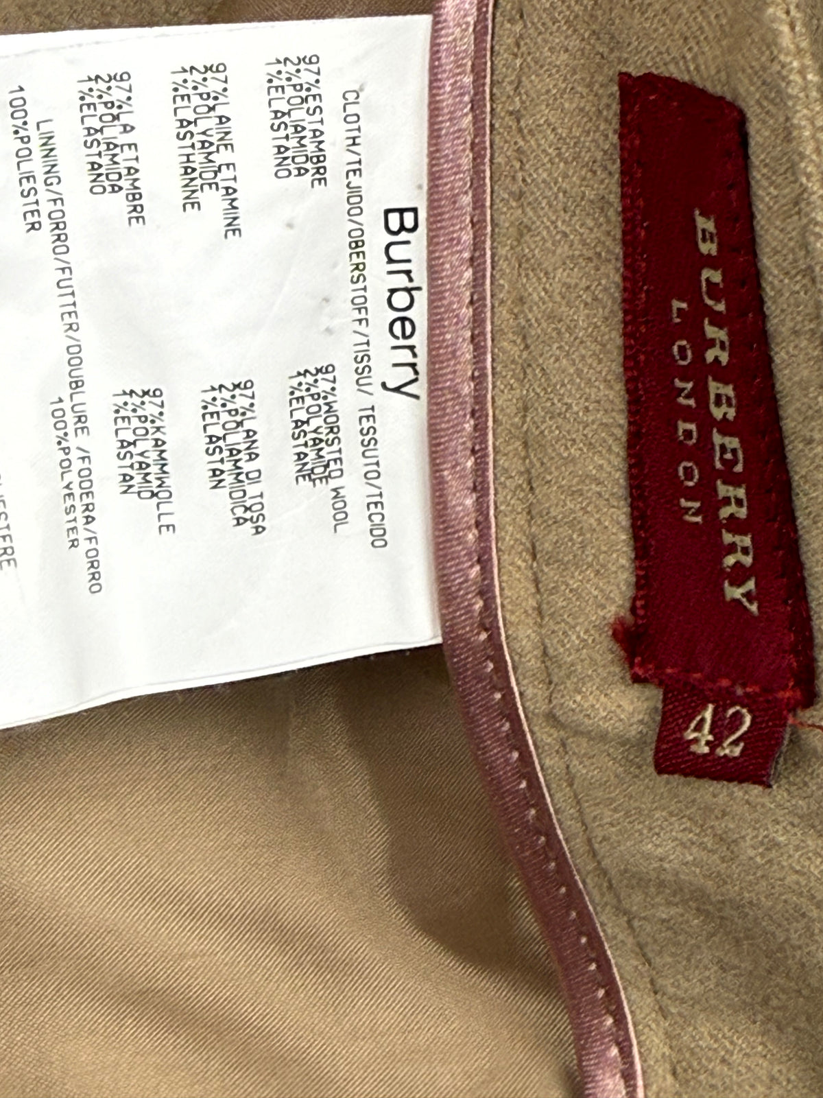 vintage Burberry pants {S}