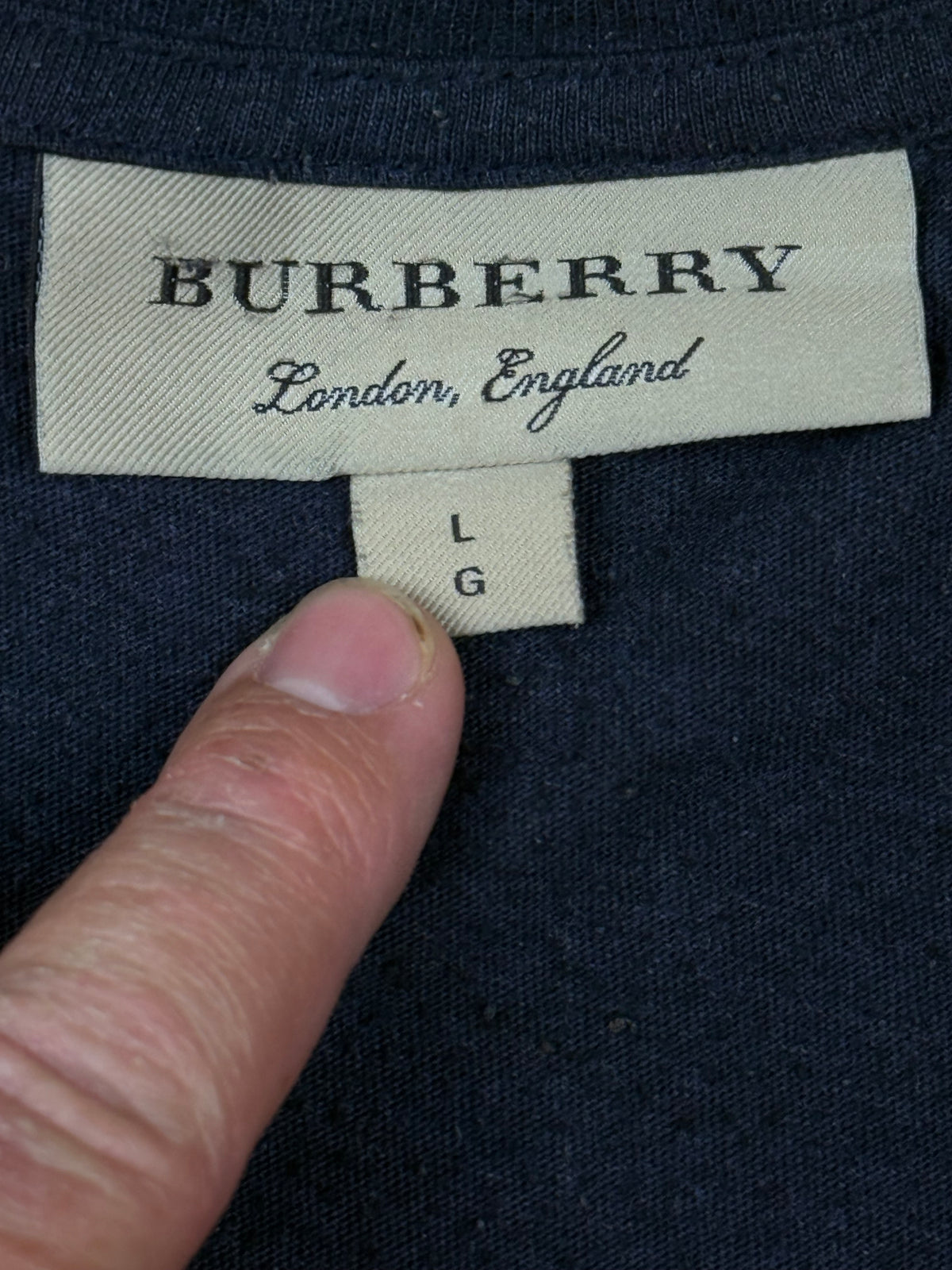 vintage Burberry t-shirt