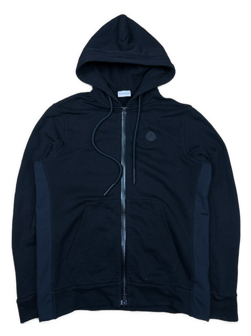black Moncler sweatjacket